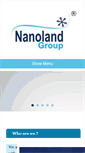 Mobile Screenshot of nanolandgroup.com